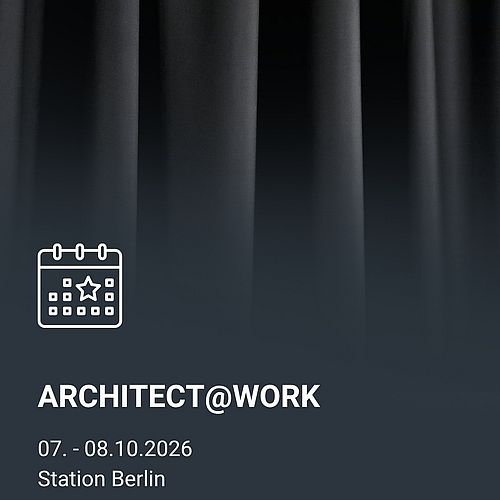 Vorhang auf, Runde zwei: 
Am 07. und 08. Oktober sind wir zum zweiten Mal in diesem Jahr bei der ARCHITECT@WORK dabei,...